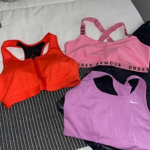 3 sports bras
